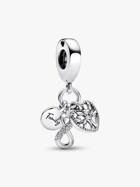Pandora Family Infinity Triple Dangle Charm